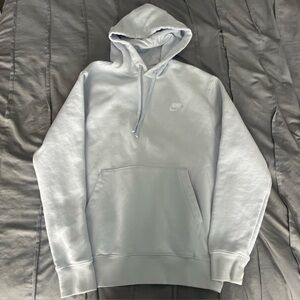 Nike Men's Light Blue Hoodie